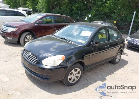 2009 Hyundai Accent Gls из США, поврежденный, VIN KMHCN46C99U298850